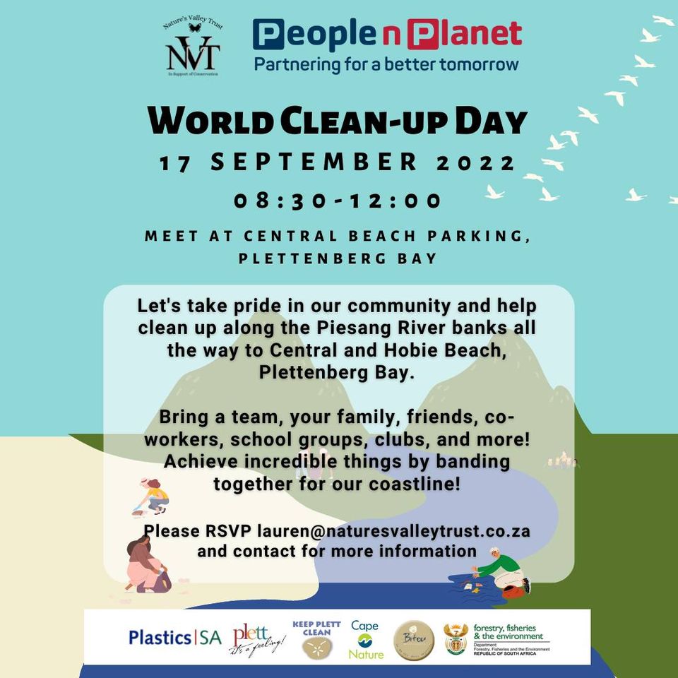 world-clean-up-day-central-beach-clean-up-event-plettenberg-bay